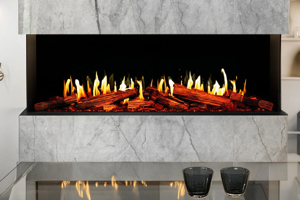 Modern Flames Orion Multi 60" Version 2 Heliovision Multi-View Linear Electric Fireplace Fireplaces OR60-MULTI-V2 Flame Authority