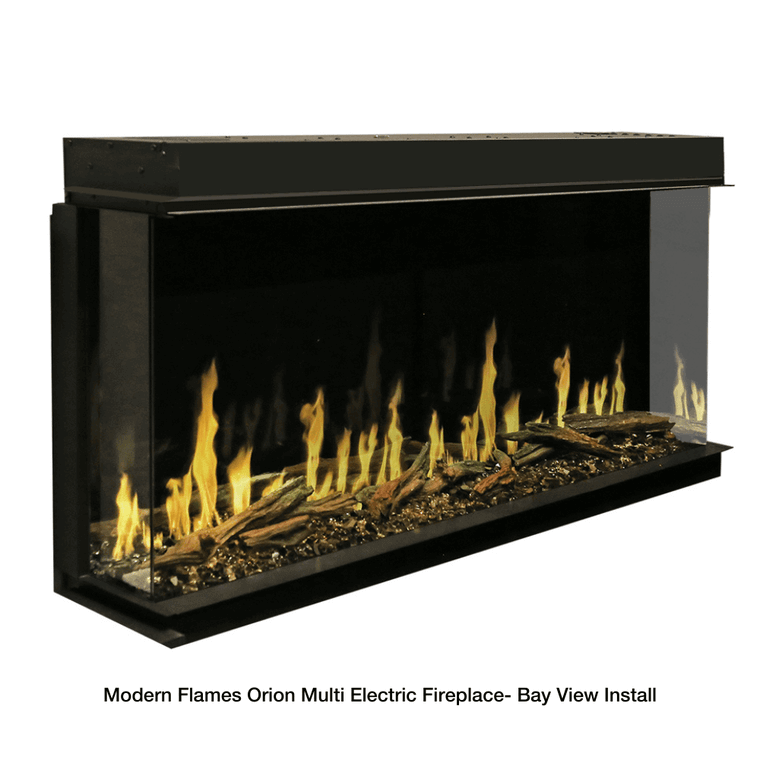 Modern Flames Orion Multi Heliovision 100-inch Multi-Sided Electric Fireplace OR100-MULTI