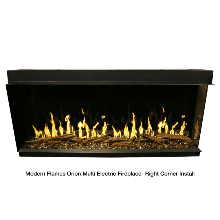 Modern Flames Orion Multi Heliovision 76-inch Multi-Sided Electric Fireplace OR76-MULTI
