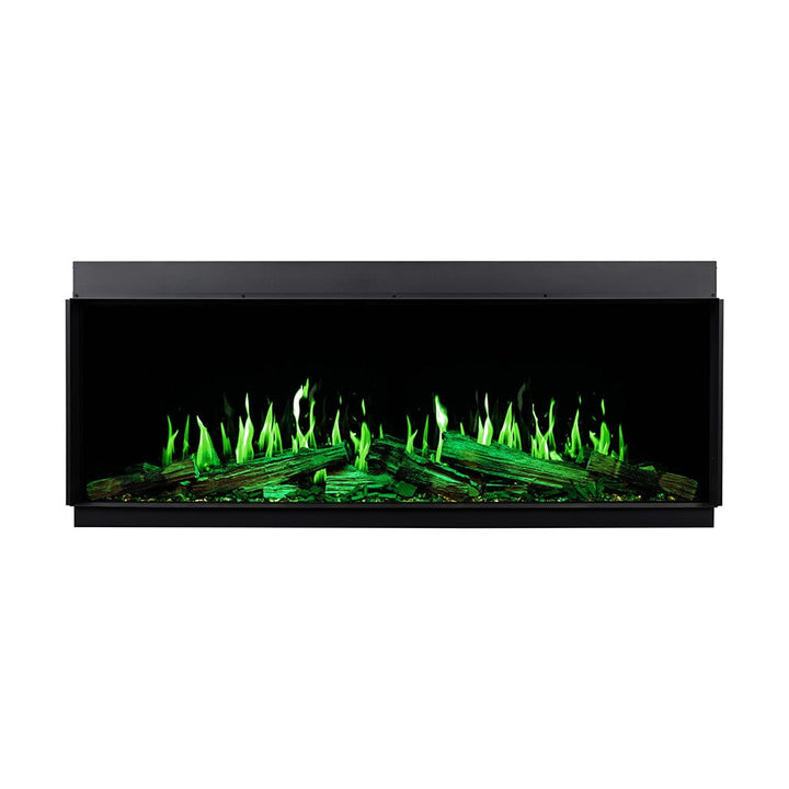 Modern Flames Orion Slim Linear V2 LCD Electric Fireplace Fireplaces Flame Authority