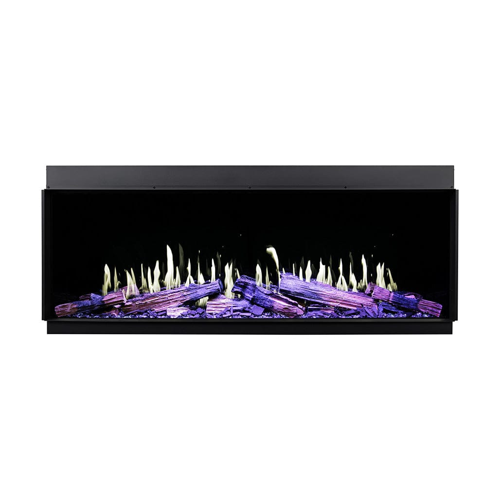 Modern Flames Orion Slim Linear V2 LCD Electric Fireplace Fireplaces Flame Authority