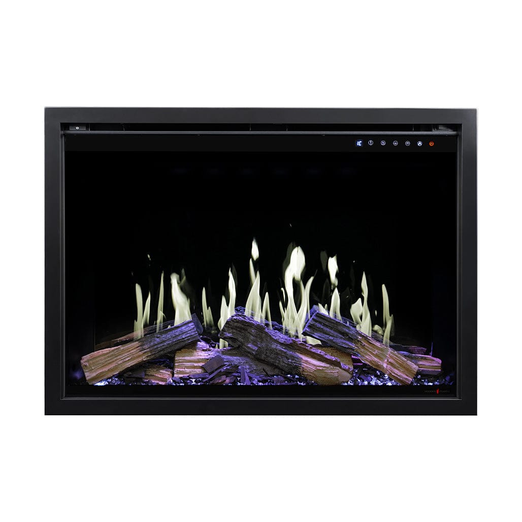 Modern Flames Orion Traditional V2 LCD Electric Fireplace Fireplaces Flame Authority