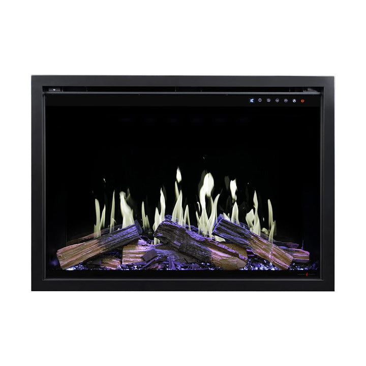 Modern Flames Orion Traditional V2 LCD Electric Fireplace Fireplaces Flame Authority
