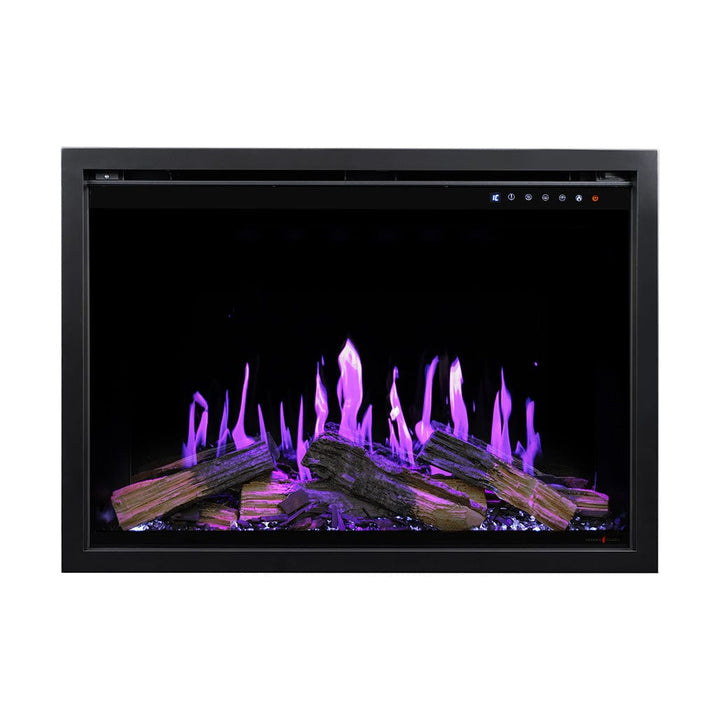 Modern Flames Orion Traditional V2 LCD Electric Fireplace Fireplaces Flame Authority