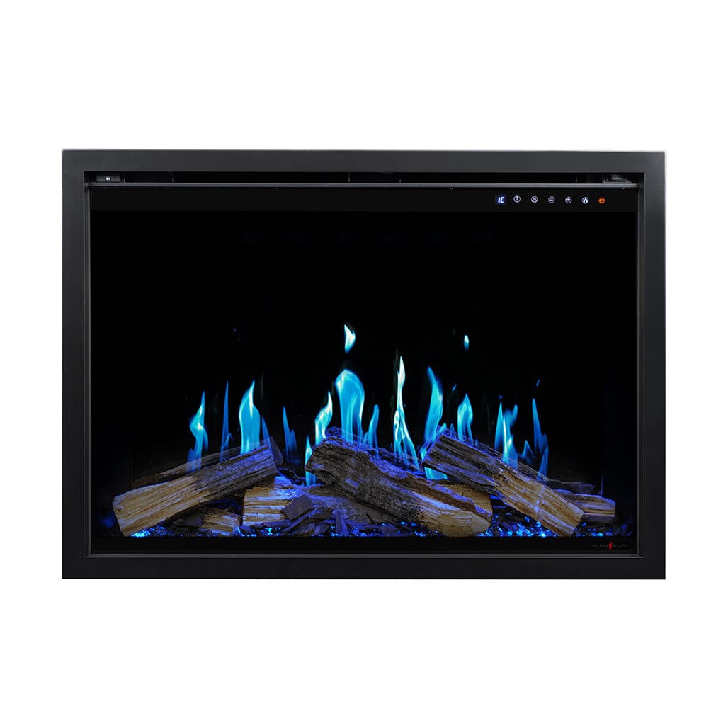 Modern Flames Orion Traditional V2 LCD Electric Fireplace Fireplaces Flame Authority