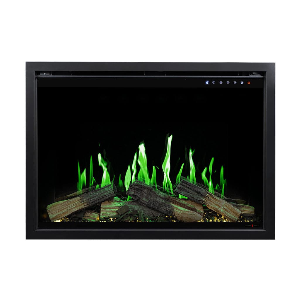 Modern Flames Orion Traditional V2 LCD Electric Fireplace Fireplaces Flame Authority