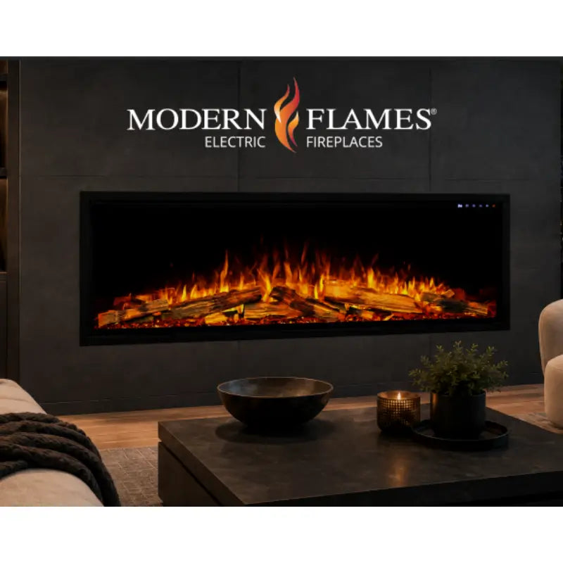 Modern Flames Redstone V2 Linear 53" Electric Fireplace – RS53-LINEAR-V2 Fireplaces RS53-LINEAR-V2 Flame Authority