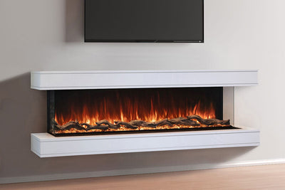 Modern Flames Studio Suite 52-inch Floating Mantel Set for Orion Multi WSS-OR52