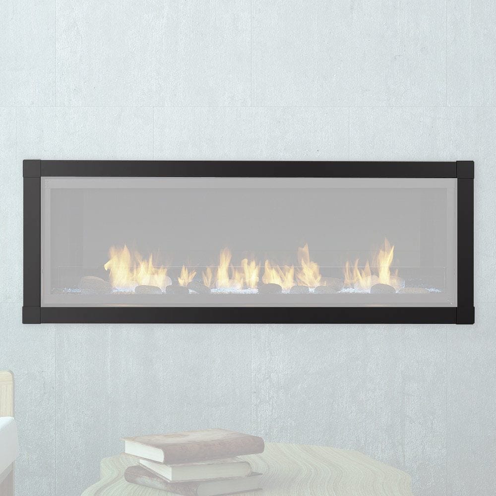 Monessen 48" Contemporary Satin Black Front AVFL48CFSB