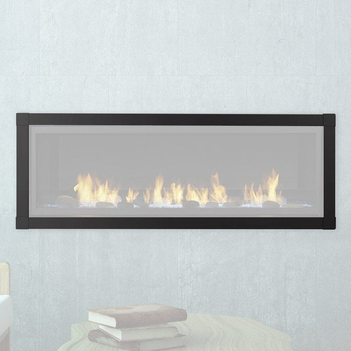 Monessen 48" Contemporary Satin Black Front AVFL48CFSB