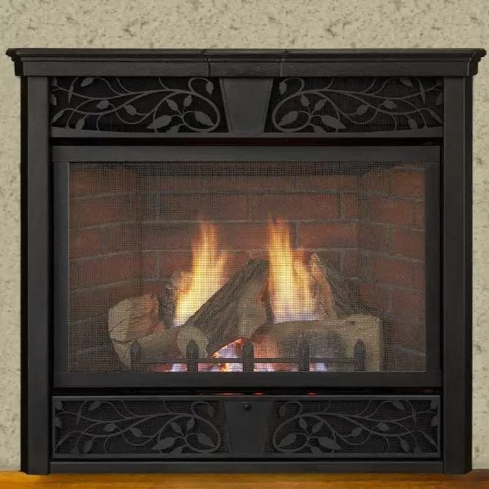 Monessen Symphony 24" Vent Free Gas Fireplace VFC24 Fireplaces VFC24LNV Flame Authority