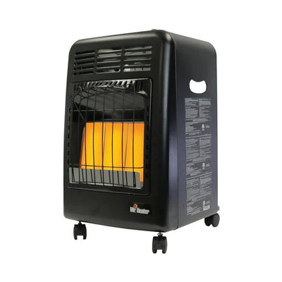 Mr.Heater 18,000 BTU Liquid Propane Lo-Med- Hi Output Cabinet Heater MH18CH Flame Authority