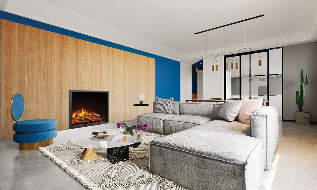 Napoleon 36" Elevation X Electric Fireplace NEFB36LCD-MF Fireplaces NEFB36LCD-MF Flame Authority