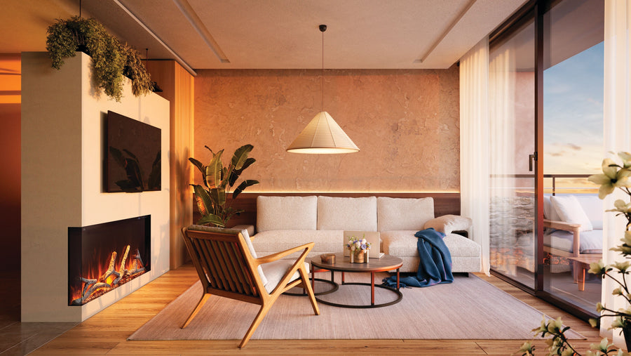 Napoleon Astound 62-inch Wall Mounted Electric Fireplace NEFL62AB