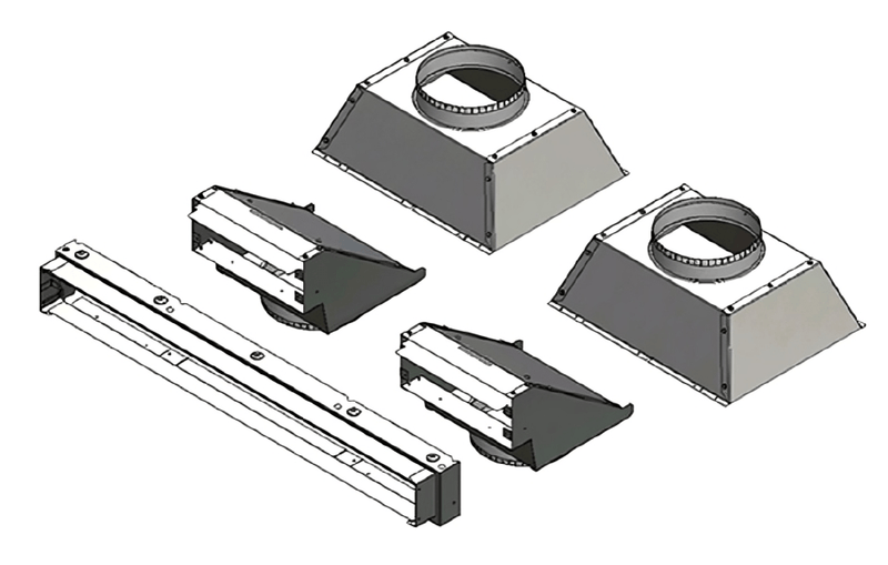 Napoleon Ducted Heat Management Front Discharge Kit DHMF3850