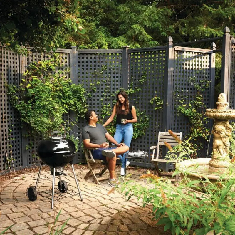 Napoleon NK22K-LEG-3 22-Inch Charcoal Kettle Grill with Hinged Cast Iron Cooking Grid Grills NK22K-LEG-3 Flame Authority