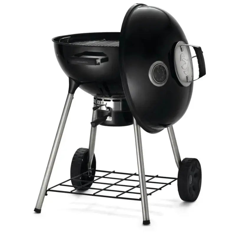 Napoleon NK22K-LEG-3 22-Inch Charcoal Kettle Grill with Hinged Cast Iron Cooking Grid Grills NK22K-LEG-3 Flame Authority