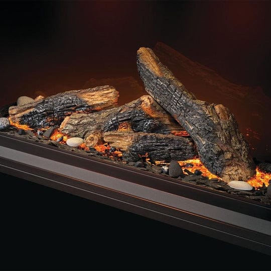 Napoleon Oak Luminous Log Burner Kit with Woodland Media Kit Fireplace Log Sets OLKTLV74L Flame Authority