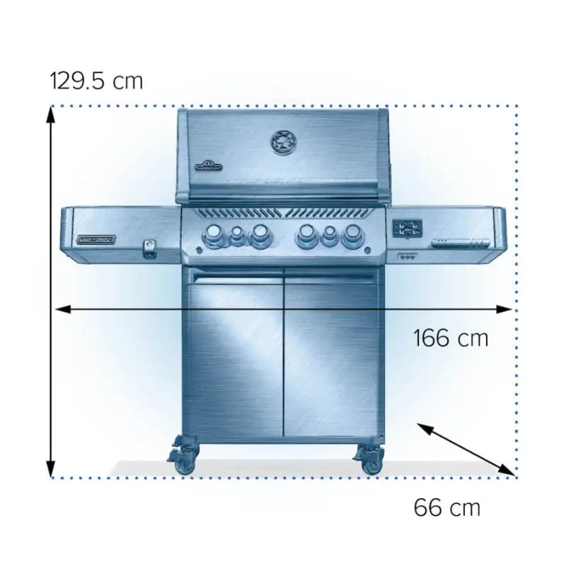 Napoleon Phantom Prestige 500 Connected RSIB Gas Grill with Infrared Side and Rear Burners Grills Flame Authority