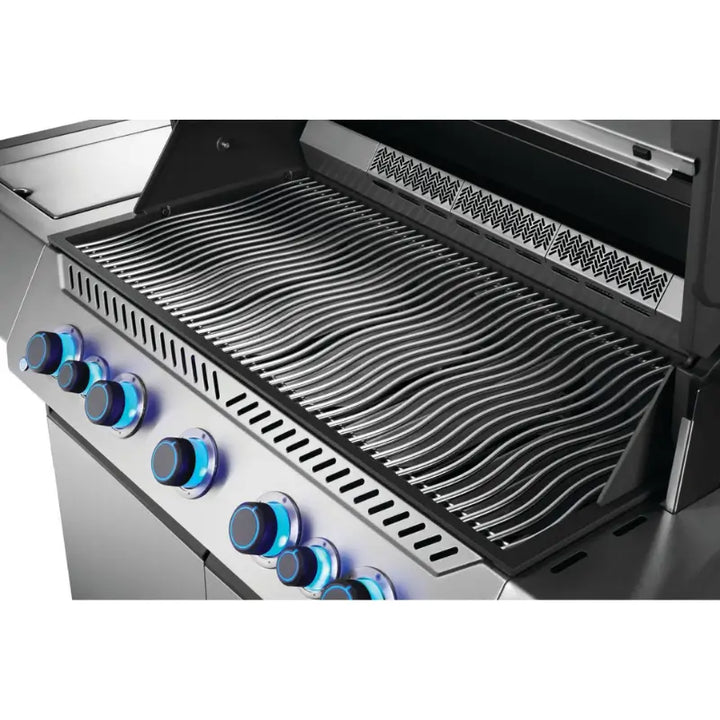 Napoleon Prestige® 665 RSIB Gas Grill with Infrared Side and Rear Burners - Stainless Steel Grills Flame Authority