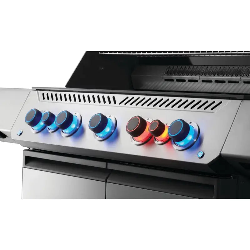 Napoleon Prestige® 665 RSIB Gas Grill with Infrared Side and Rear Burners - Stainless Steel Grills Flame Authority