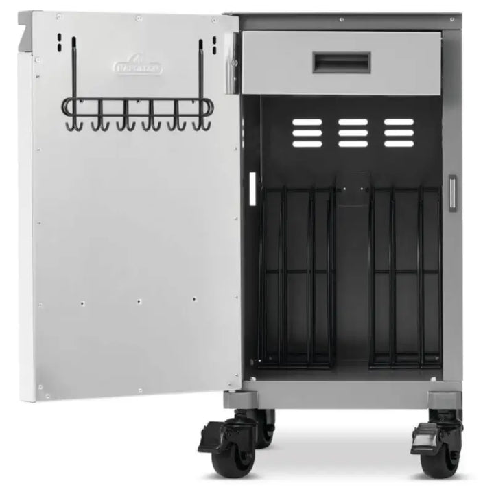 Napoleon Prestige® Under Grill Storage Two-Cart Set 68003 Grill Accessories Flame Authority