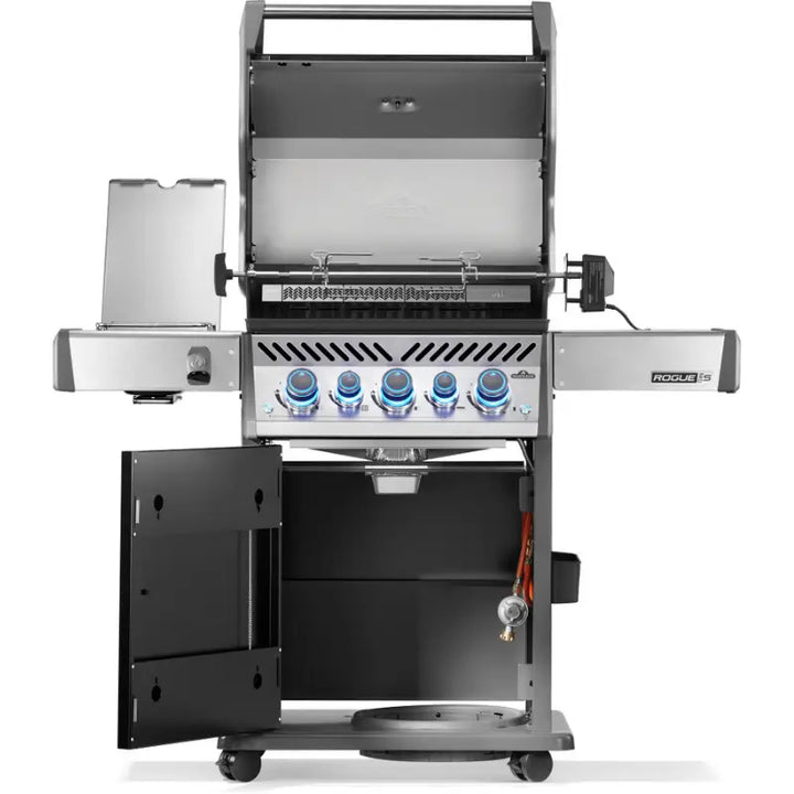 Napoleon Rogue® PRO-S 425 Gas Grill with Infrared Side and Rear Burners – Stainless Steel Grills Flame Authority