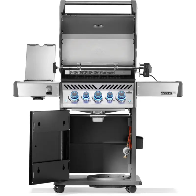 Napoleon Rogue® PRO-S 425 Gas Grill with Infrared Side and Rear Burners – Stainless Steel Grills Flame Authority