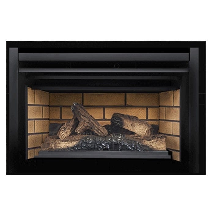 Napoleon Sandstone Decorative Brick Panels For Inspiration Series Direct Vent Gas Fireplace Insert GI823KT