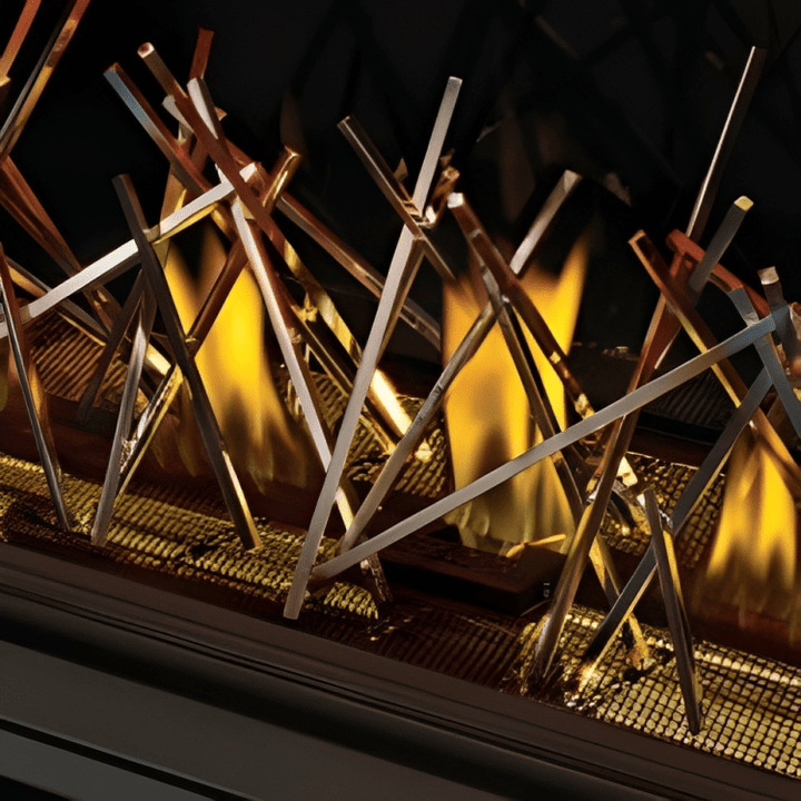 Napoleon Tall Linear Vector Series Nickle Stix Designer Fire Art LDNS