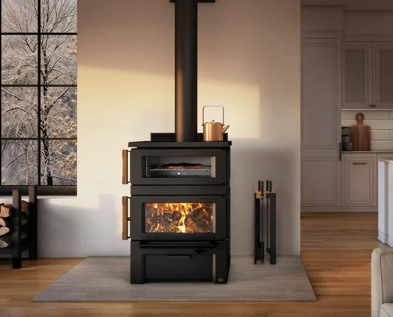 Osburn Gusto Wood Burning Cookstove OB02047 Fireplaces OB02047 Flame Authority