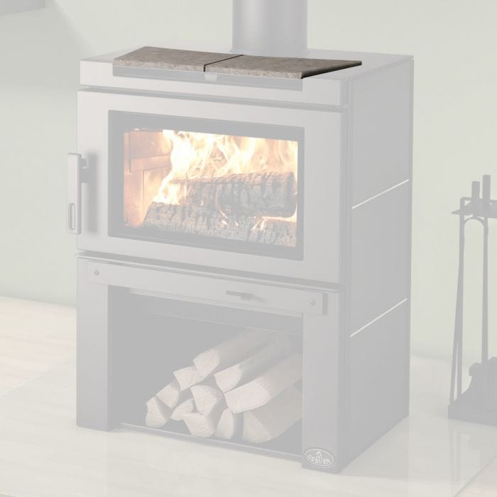 Osburn Matrix Wood Stove With Blower Soapstone Panel Top OA10703