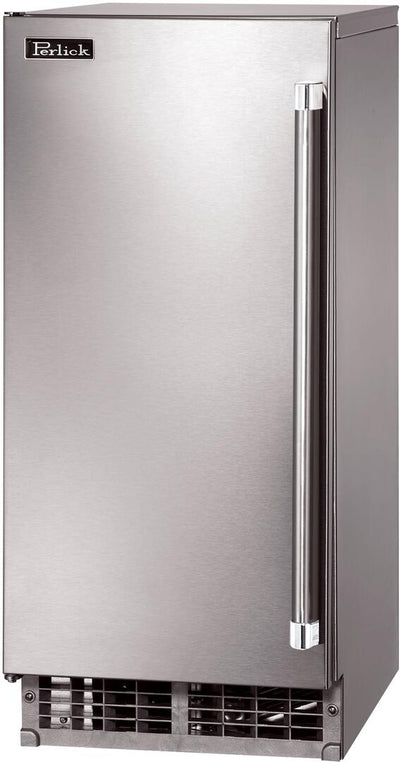 Perlick 15 inch Series Outdoor Built-In Ice Maker H50IMS Ice Makers H50IMS-L Flame Authority