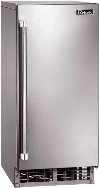 Perlick 15 inch Series Outdoor Undercounter Ice Maker H50IMW Ice Makers H50IMW Flame Authority