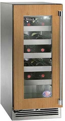 Perlick 15 inch Signature Series 20 Bottle Wine Cooler HP15WO-4-4 Wine Coolers HP15WO-4-4L Flame Authority