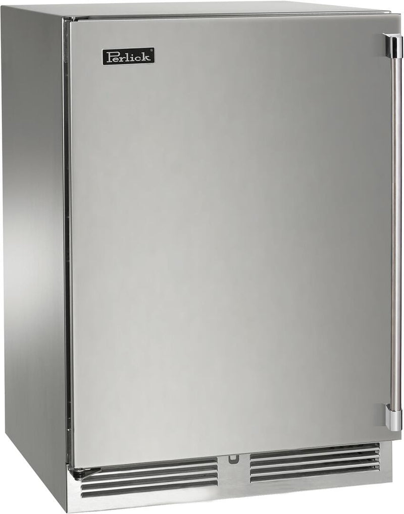 Perlick 24 inch Signature Series 5.2 Compact Freezer HP24FO-4-1 Freezers HP24FO-4-1L Flame Authority