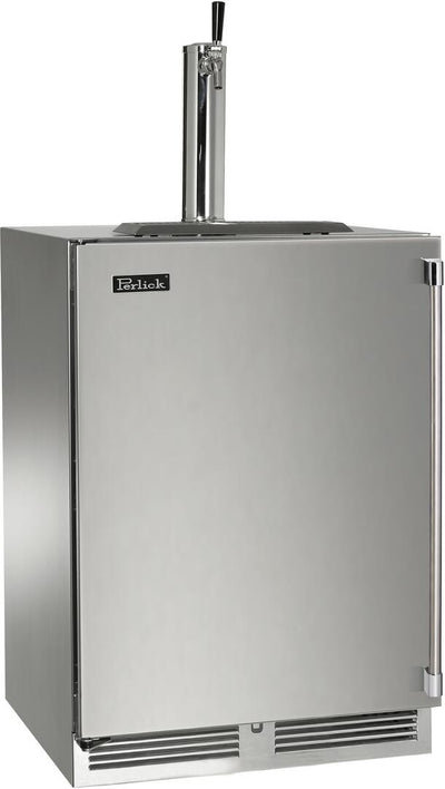 Perlick 24-Inch Signature Series Outdoor Beer Dispenser HP24TO-4-1-1 Kegerators HP24TO-4-1L-1 Flame Authority