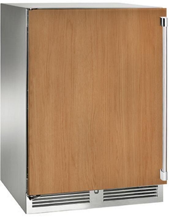 Perlick Signature Series 24-Inch Outdoor Built-In Counter Depth Compact Refrigerator with 5.2 cu. ft. Capacity, Panel Ready (HP24RO-4-2L & HP24RO-4-2R) Flame Authority