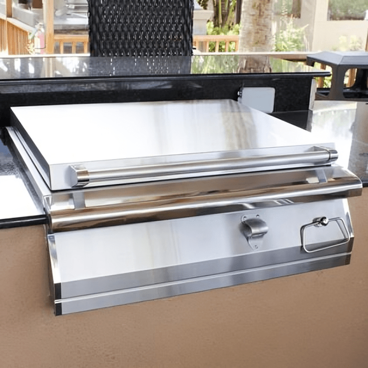 PGS Grills Legacy 30-Inch Large Beverage Center for Masonry LBC BBQ Island Components LBC Flame Authority