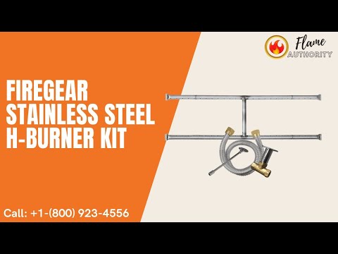 Firegear Stainless Steel 93-inch H Burner Kit FG-H-9310SSK
