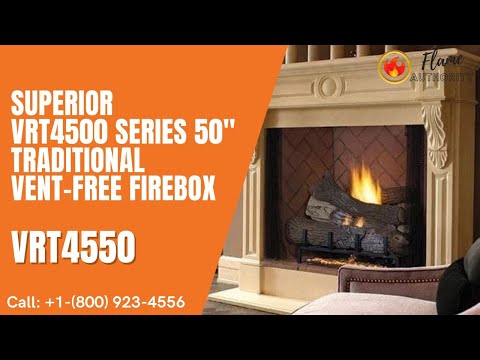 Superior VRT4500 Series 50" Traditional Vent-Free Firebox VRT4550