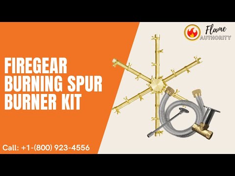 Firegear Pro Burning Spur 10-inch Burner Kit FG-PSBR-BS10-K