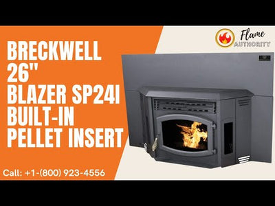 Breckwell 26" Blazer SP24I Built-In Pellet Insert