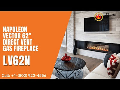 Napoleon Vector 62" Direct Vent Gas Fireplace LV62N