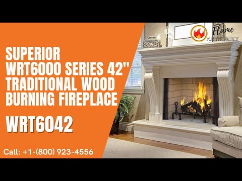 Superior WRT6000 Series 42" Traditional Wood Burning Fireplace WRT6042