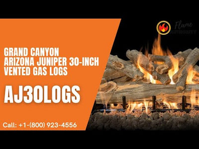 Grand Canyon Arizona Juniper 30-inch Vented Gas Logs AJ30LOGS