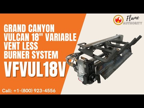 Grand Canyon Vulcan 18" Variable Vent Less Burner System VFVUL18V