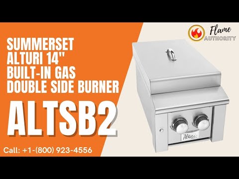 Summerset Alturi 14" Built-In Gas Double Side Burner ALTSB2