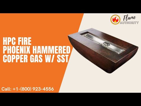 HPC Fire Phoenix Hammered Copper Gas w/ SST TOR-PHOEN47X25/TRGH-FPPK