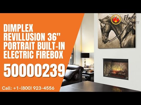 Dimplex Revillusion 36" Portrait Built-in Electric Firebox 50000239
